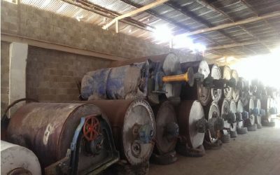 Dismantled Writing&Printing paper machine width 2.800 mm