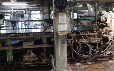 (3) Wires Coated Board machine width 2.500 mm