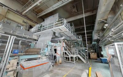 TWIN WIRE TISSUE PAPER MACHINE working width 2.750 mm
