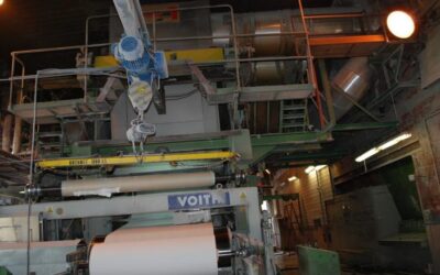 TISSUE PAPER MACHINE paper width on reel 1.700 mm