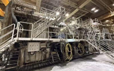 TWIN WIRE TISSUE PAPER MACHINE width on reel 3.460 mm