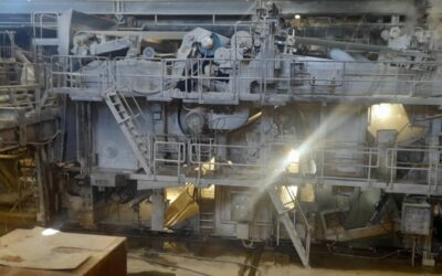 TAD Tissue mill width 3.400 mm STILL WORKING