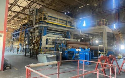 MG and TISSUE PAPER MACHINE width 4.500 mm
